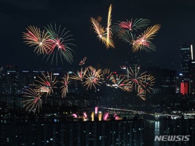 오늘 여의도 불꽃축제 100만명 운집…교통통제 확인하세요