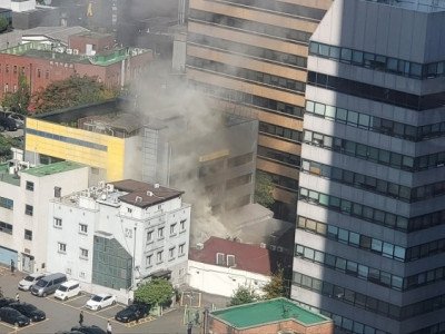 121년 가장 오래된 식당 '이문설농탕'서 화재…인명 피해 확인 중